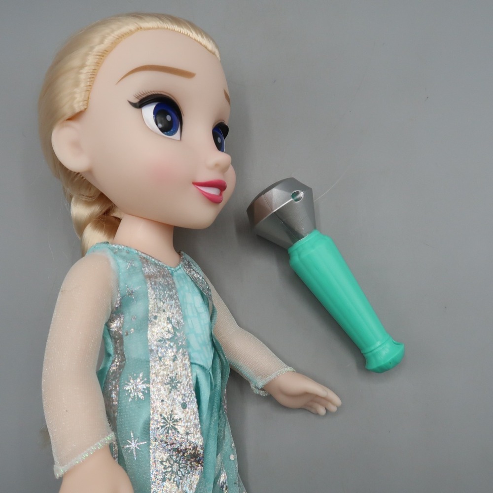 Disney Frozen Elsa Doll Princess 13" Toy Toddler Baby Doll Blue Dress